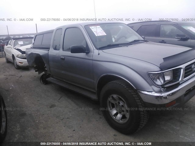 4TAWM72N0TZ115550 - 1996 TOYOTA TACOMA XTRACAB GRAY photo 6