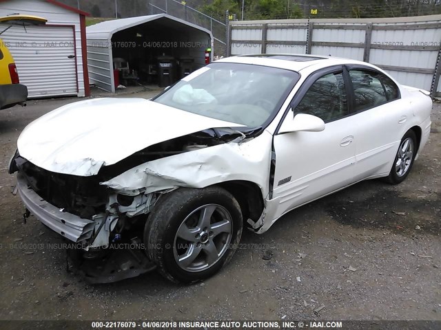 1G2HZ541434156312 - 2003 PONTIAC BONNEVILLE SSEI WHITE photo 2