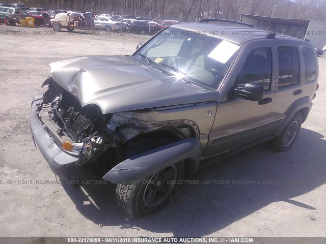 1J4GL48K95W574310 - 2005 JEEP LIBERTY SPORT 米色 照片 2