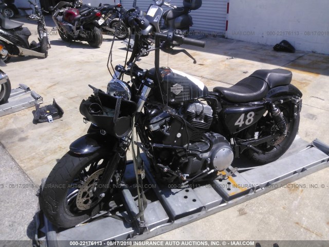 1HD1LC318HC405243 - 2017 HARLEY-DAVIDSON XL1200 FORTY-EIGHT BLACK photo 2