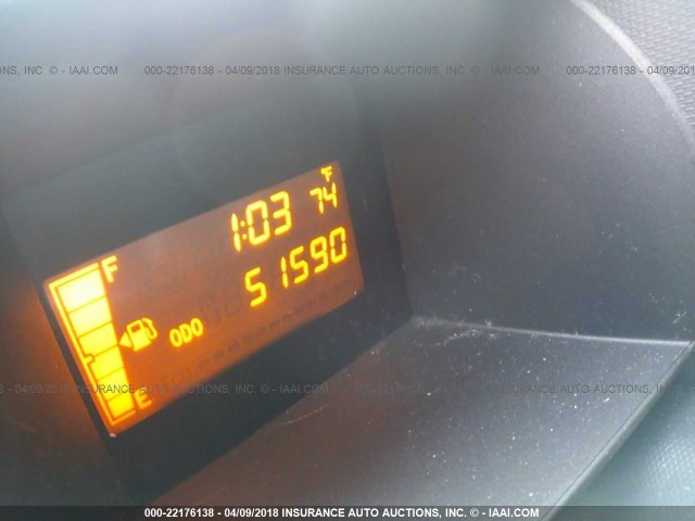 JTNJJXB04DJ024546 - 2013 TOYOTA SCION IQ ORANGE photo 7