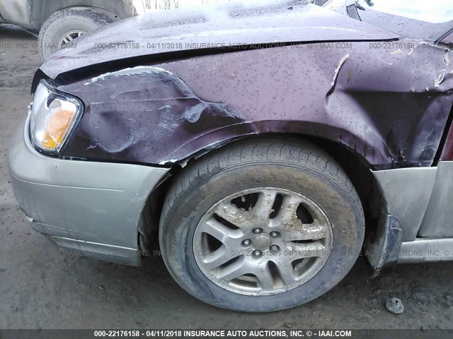 4S3BH6753Y7638946 - 2000 SUBARU LEGACY OUTBACK AWP 栗色 照片 6