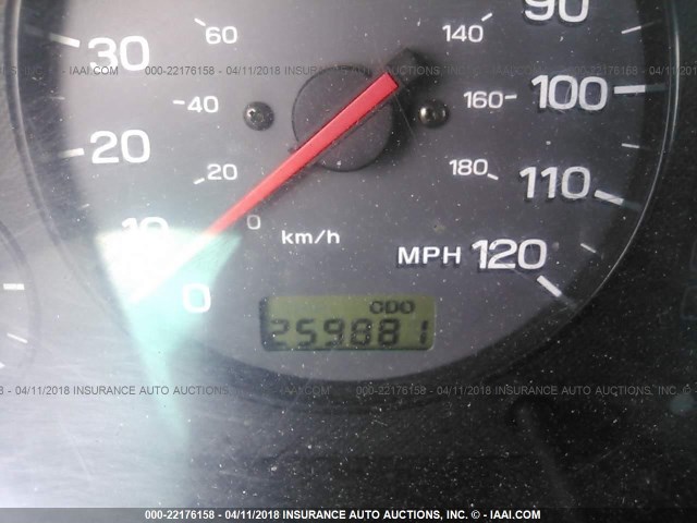 4S3BH6753Y7638946 - 2000 SUBARU LEGACY OUTBACK AWP 栗色 照片 7