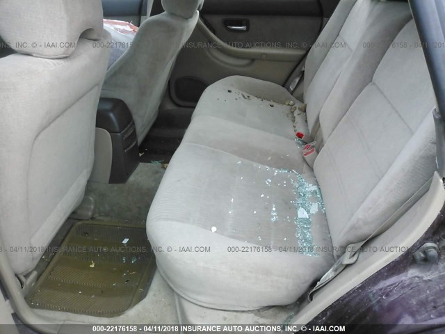 4S3BH6753Y7638946 - 2000 SUBARU LEGACY OUTBACK AWP 栗色 照片 8