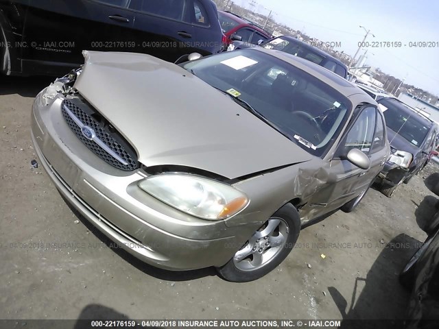 1FAFP55S21A110028 - 2001 FORD TAURUS SES GOLD photo 2