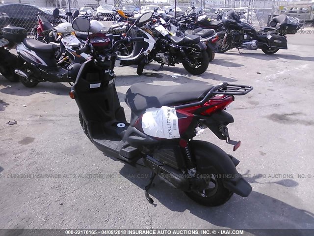 RKRSA43A3JA124768 - 2018 YAMAHA YW50 F RED photo 3