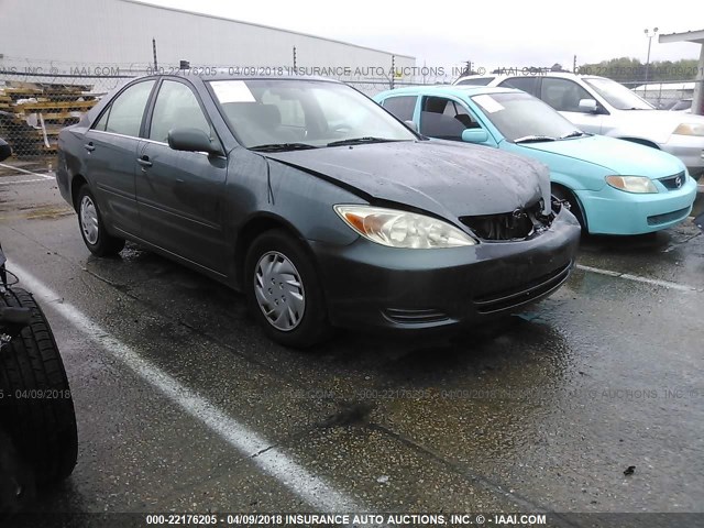4T1BE32K62U513948 - 2002 TOYOTA CAMRY LE/XLE/SE 绿色 照片 1