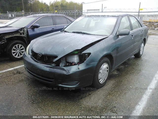 4T1BE32K62U513948 - 2002 TOYOTA CAMRY LE/XLE/SE 绿色 照片 6