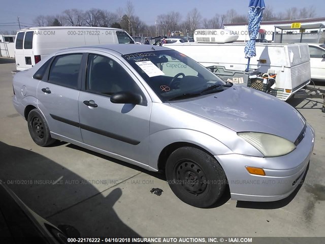 1FAFP33P72W302679 - 2002 FORD FOCUS LX SILVER photo 1