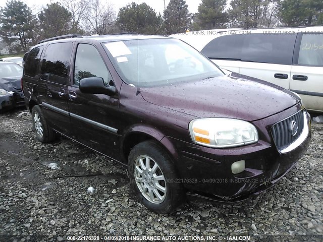 5GADV23L86D143737 - 2006 BUICK TERRAZA CX MAROON photo 1