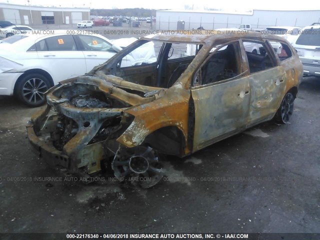 5GAKVCEDXBJ111726 - 2011 BUICK ENCLAVE CXL 黑色 照片 2