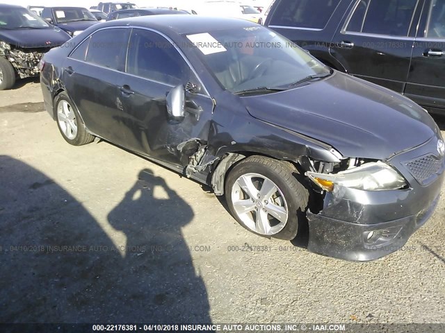 4T1BF3EK4BU727510 - 2011 TOYOTA CAMRY SE/LE/XLE GRAY photo 6