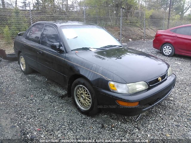 1NXBB02E7VZ570634 - 1997 TOYOTA COROLLA DX BLACK photo 1