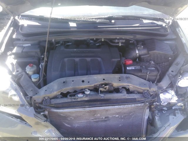 5FNRL38707B120782 - 2007 HONDA ODYSSEY EXL ნაცრისფერი ფოტო 10