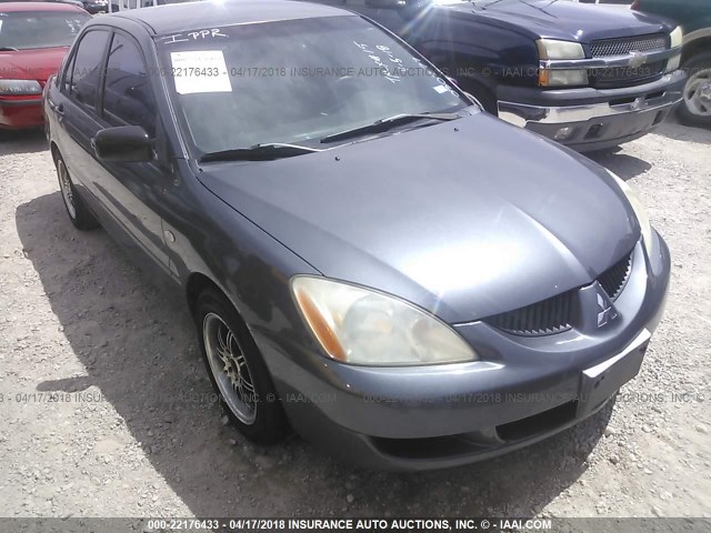 JA3AJ26E65U030277 - 2005 MITSUBISHI LANCER ES GRAY photo 6