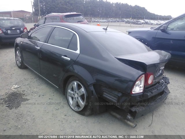 1G1ZK57B98F289371 - 2008 CHEVROLET MALIBU LTZ 黑色 照片 3