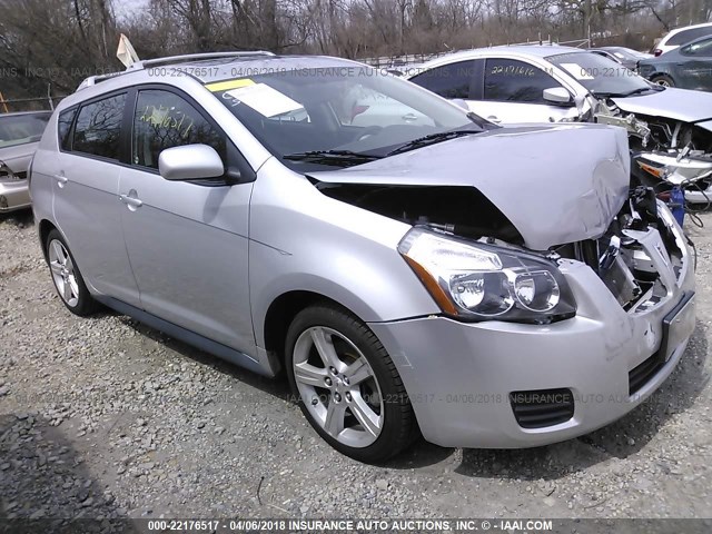 5Y2SP67049Z407230 - 2009 PONTIAC VIBE SILVER photo 1