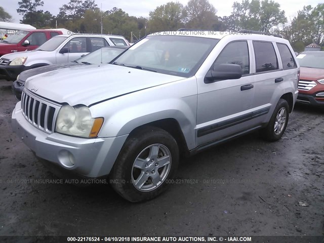 1J4GR48K76C333573 - 2006 JEEP GRAND CHEROKEE LAREDO/COLUMBIA/FREEDOM 银色 照片 2