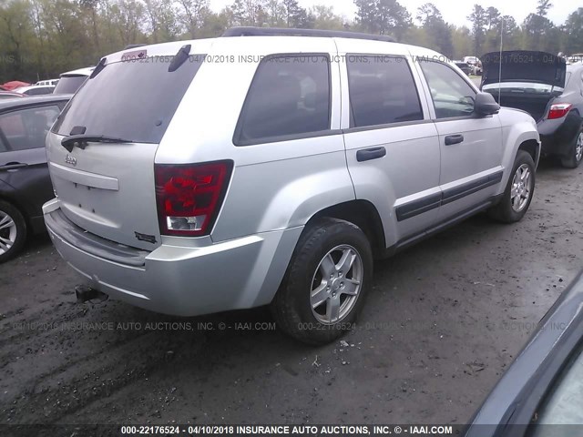 1J4GR48K76C333573 - 2006 JEEP GRAND CHEROKEE LAREDO/COLUMBIA/FREEDOM 银色 照片 4