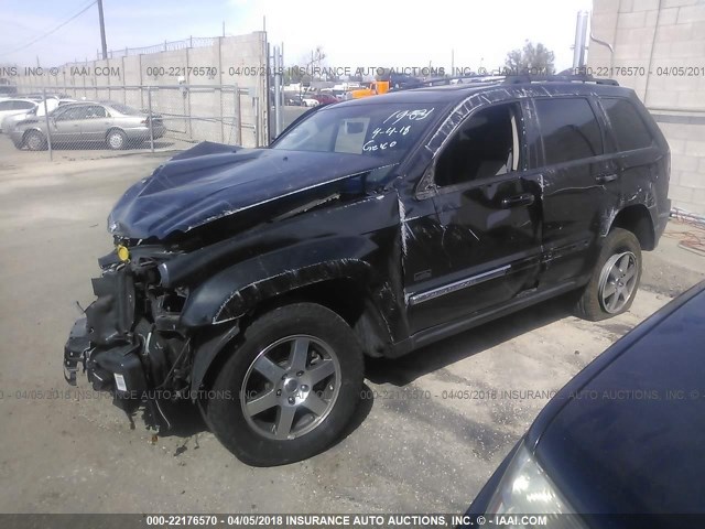 1J8GS48K69C547638 - 2009 JEEP GRAND CHEROKEE LAREDO BLACK photo 2