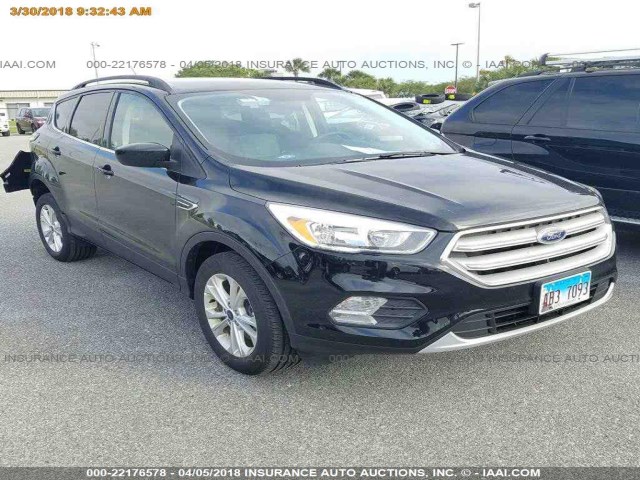 1FMCU9G90JUB49170 - 2018 FORD ESCAPE SE BLACK photo 16