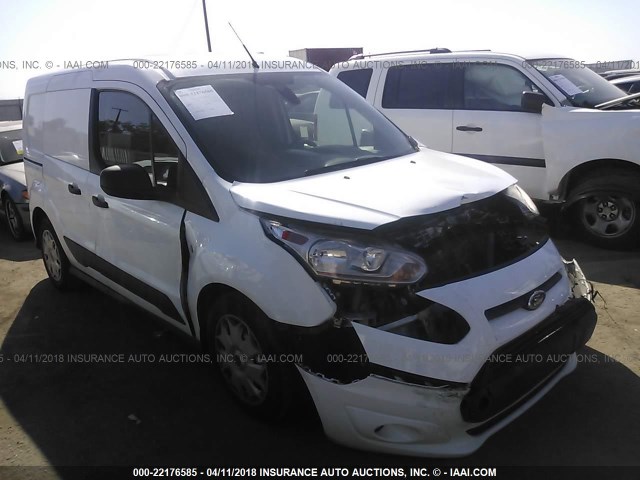 NM0LS6F76E1141037 - 2014 FORD TRANSIT CONNECT XLT WHITE photo 1