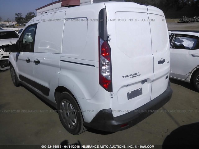 NM0LS6F76E1141037 - 2014 FORD TRANSIT CONNECT XLT WHITE photo 3