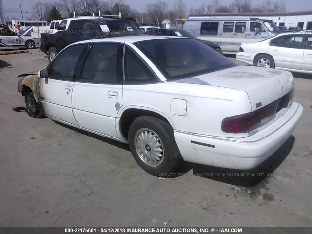 2G4WD52KXT1498058 - 1996 BUICK REGAL LIMITED WHITE photo 3