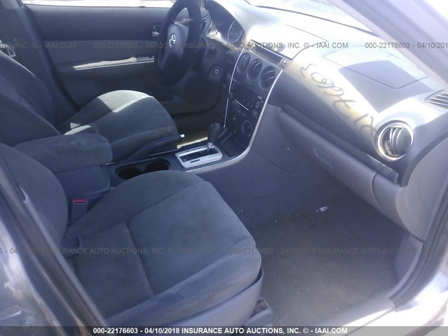 1YVHP80C475M20861 - 2007 MAZDA 6 I SILVER photo 5