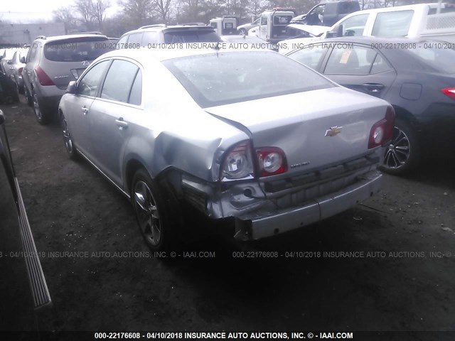 1G1ZB5EB7AF296134 - 2010 CHEVROLET MALIBU LS 银色 照片 3