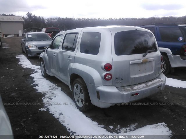 3GNCA13B39S623350 - 2009 CHEVROLET HHR LS SILVER photo 3