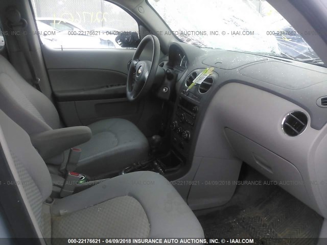 3GNCA13B39S623350 - 2009 CHEVROLET HHR LS SILVER photo 5