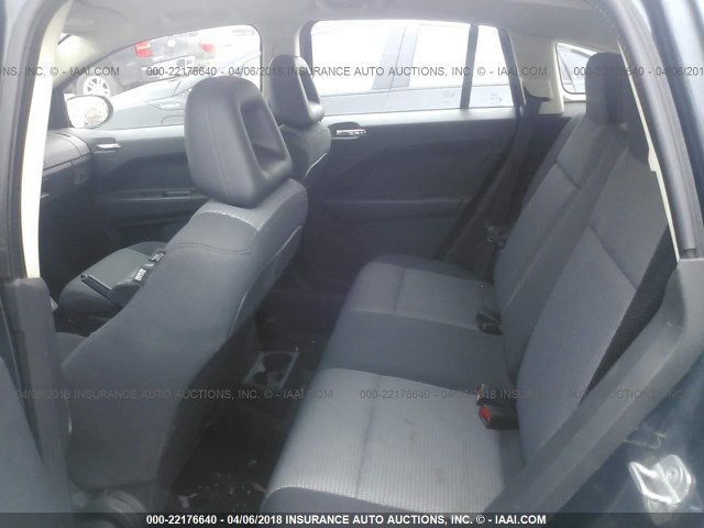 1B3HB48C28D650537 - 2008 DODGE CALIBER SXT Dark Blue photo 8