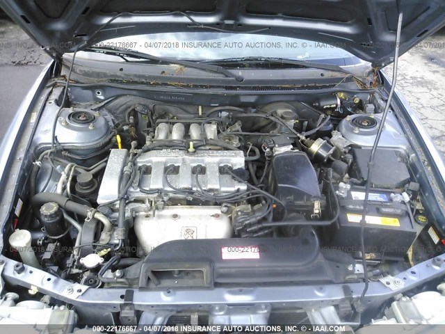 1YVGE22C2V5634689 - 1997 MAZDA 626 DX/LX BLUE photo 10