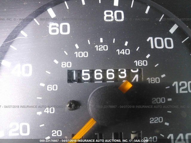 1YVGE22C2V5634689 - 1997 MAZDA 626 DX/LX BLUE photo 7