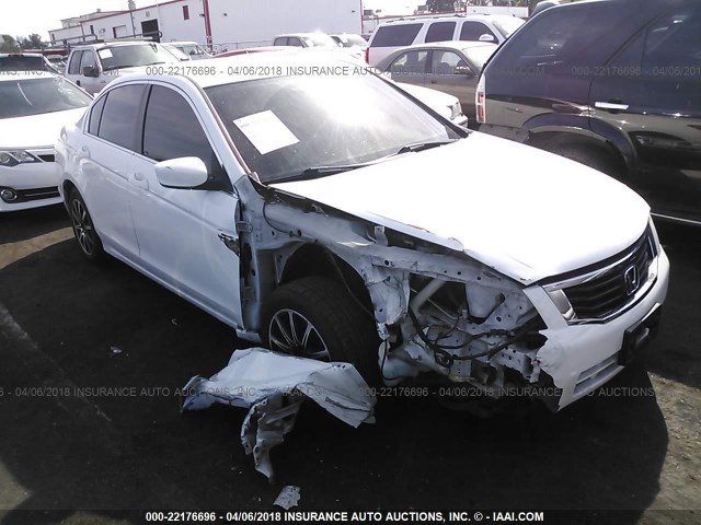 1HGCP26498A157953 - 2008 HONDA ACCORD LXP WHITE photo 1