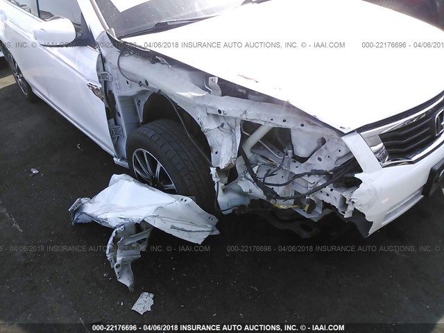 1HGCP26498A157953 - 2008 HONDA ACCORD LXP WHITE photo 6