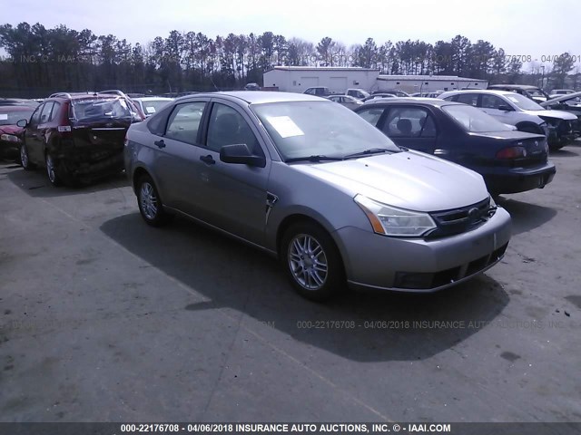 1FAHP35N68W252757 - 2008 FORD FOCUS SE/SEL/SES GRAY photo 1