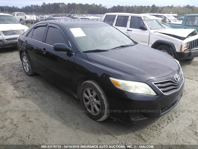 4T1BF3EK1BU125339 - 2011 TOYOTA CAMRY SE/LE/XLE Черный фото 1
