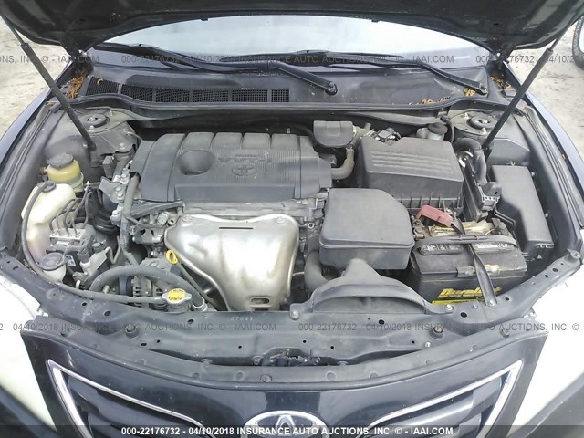 4T1BF3EK1BU125339 - 2011 TOYOTA CAMRY SE/LE/XLE Черный фото 10
