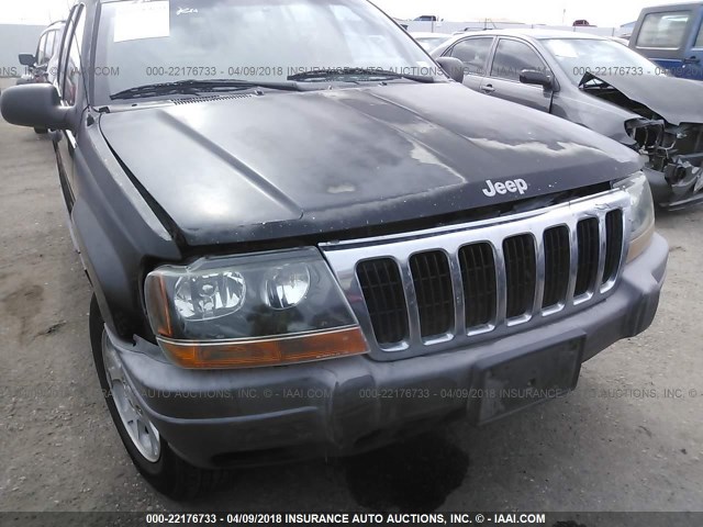 1J4G258S5XC650571 - 1999 JEEP GRAND CHEROKEE LAREDO BLACK photo 6