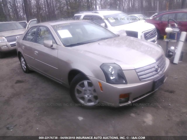 1G6DP577060160064 - 2006 CADILLAC CTS HI FEATURE V6 GRAY photo 1