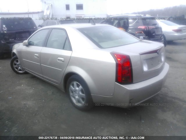 1G6DP577060160064 - 2006 CADILLAC CTS HI FEATURE V6 GRAY photo 3