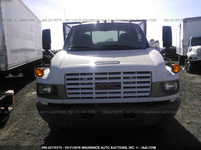 1GDE5C1G78F408181 - 2008 GMC C5500 C5C042 WHITE photo 7