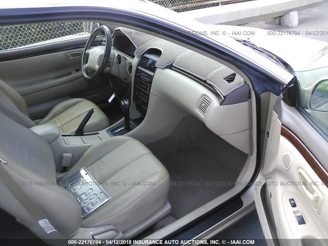 2T1CF28P6YC269811 - 2000 TOYOTA CAMRY SOLARA SE/SLE ოქროსფერი ფოტო 5