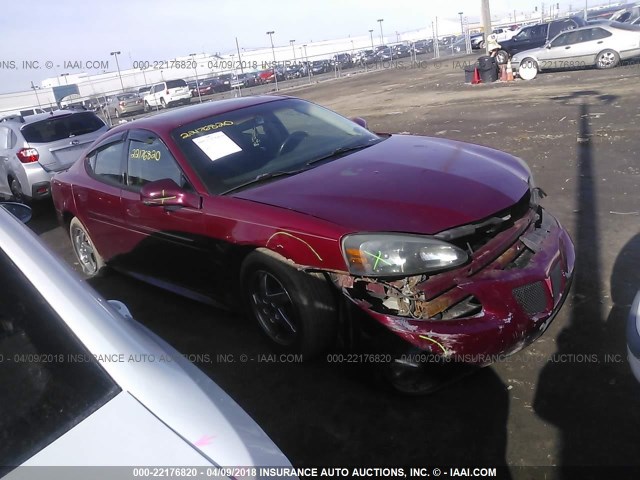 2G2WS522141148348 - 2004 PONTIAC GRAND PRIX GT2 RED photo 1