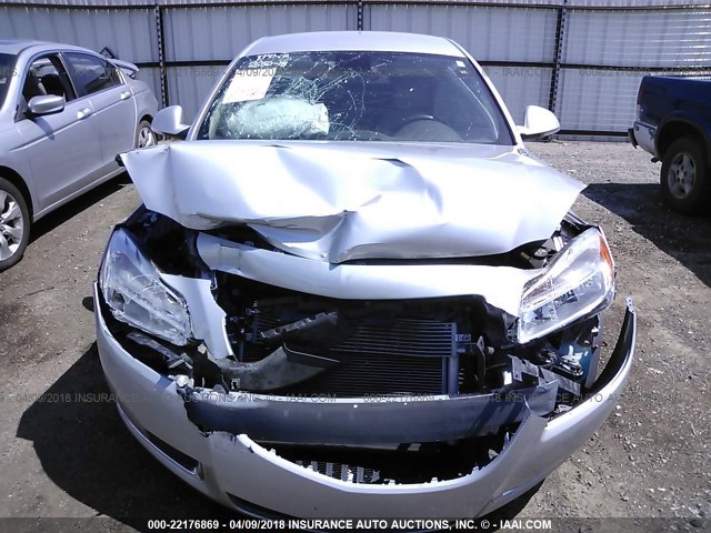 2G4GR5ER6D9168077 - 2013 BUICK REGAL SILVER photo 6