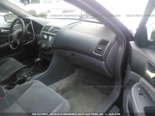 3HGCM56497G705735 - 2007 HONDA ACCORD LX Navy photo 5