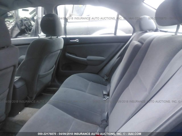 3HGCM56497G705735 - 2007 HONDA ACCORD LX Navy photo 8