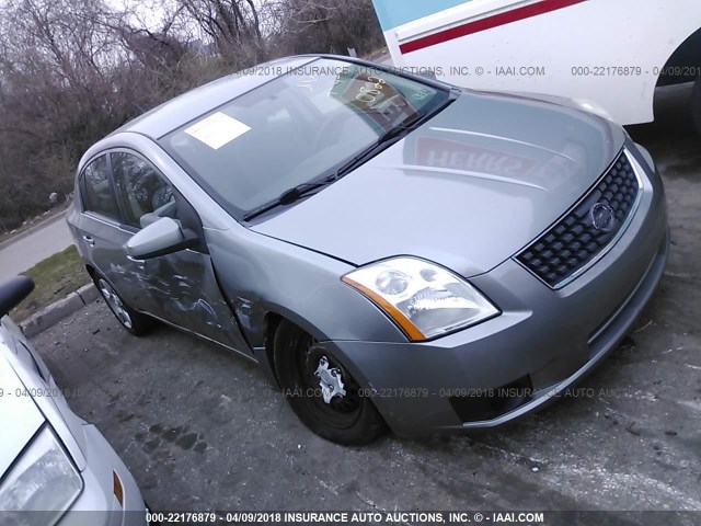 3N1AB61E27L640822 - 2007 NISSAN SENTRA 2.0/2.0S/2.0SL GRAY photo 1